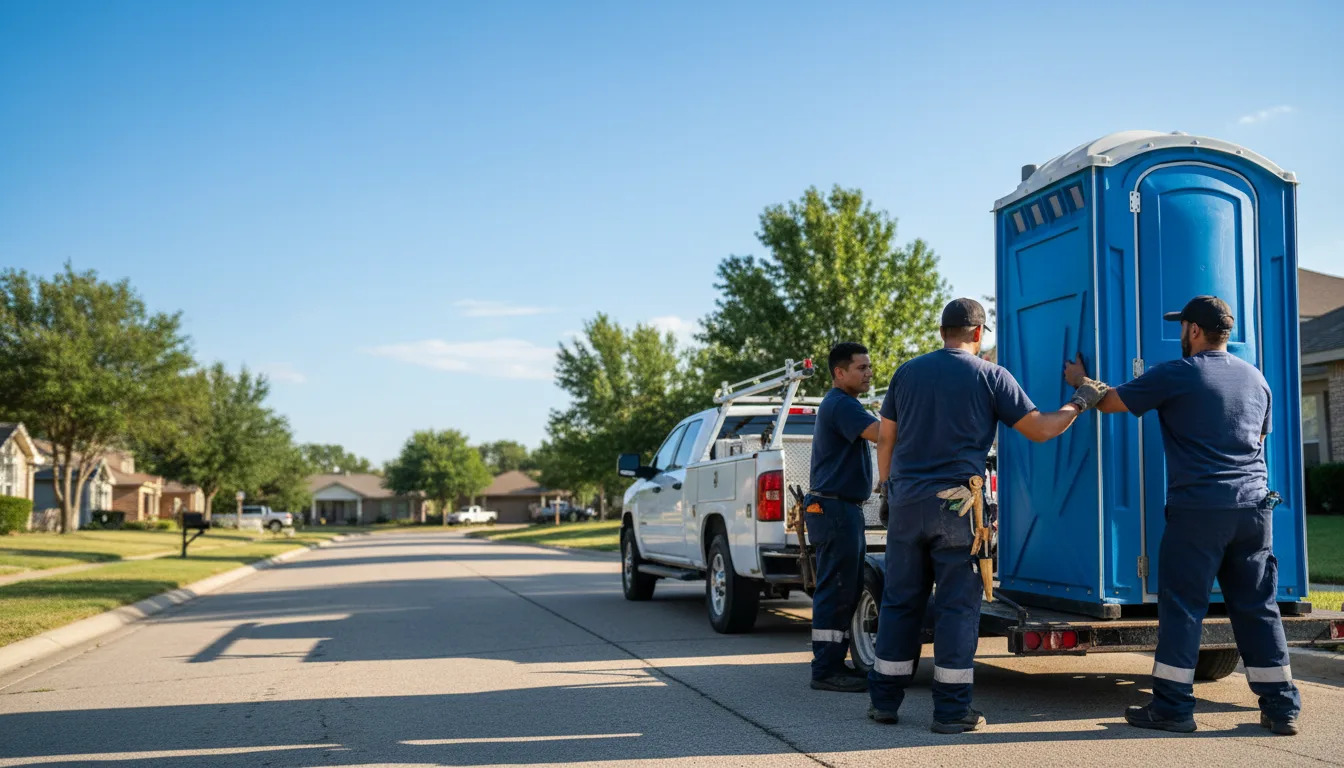Portable Toilet Rental in Lone Star, TX near me